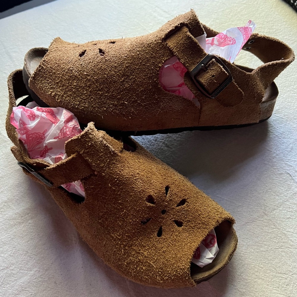 Birkenstock RARE Papillio peep toe sandals Vienna